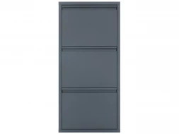 Металлическая обувница 3 полки Практик ОМ-3