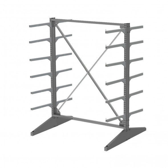 Стеллаж консольный двухсторонний Sortex 1920х1634х1280 6 ярусов