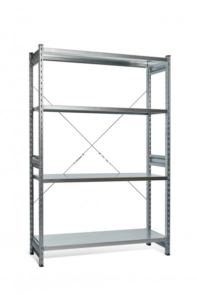 Стеллаж СТ-031 цинк 2491х1300х600 6 полок до 250 кг