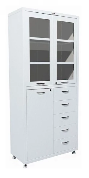Шкаф медицинский металлический для медикаментов HILFE МД 2 1780 R-5