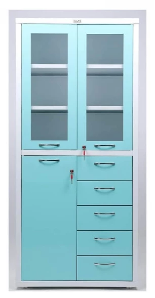 Шкаф медицинский металлический для медикаментов HILFE МД 2 1780 R-5