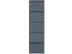 Металлическая обувница 5 полок Практик ОМ-5