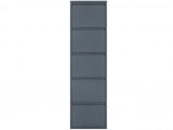 Металлическая обувница 5 полок Практик ОМ-5