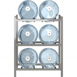 Стеллаж Бомис-6Л для 6 бутылей 19 л