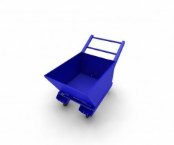 Тележка-бункер опрокидывающаяся ТВО-1(190 л)