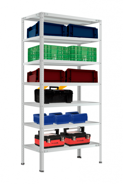 Стеллаж СТФУ 2000х1000х400 мм 7 полок