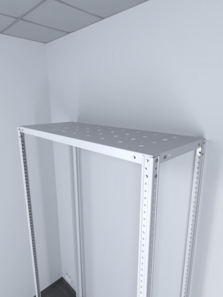 Стеллаж ТС Лайт 2000х1000х600 с 2 перфорированными полками