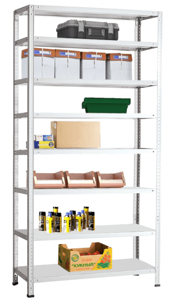 Стеллаж MS Strong 2350х1000х500 c 8 полками