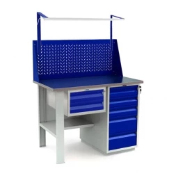 Верстак металлический стационарный для СТО WT120.F1/WD5.111