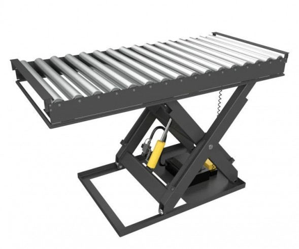 Стол подъемный стационарный 300 кг 285-880 мм TOR SP30RT с рольгангом, шт