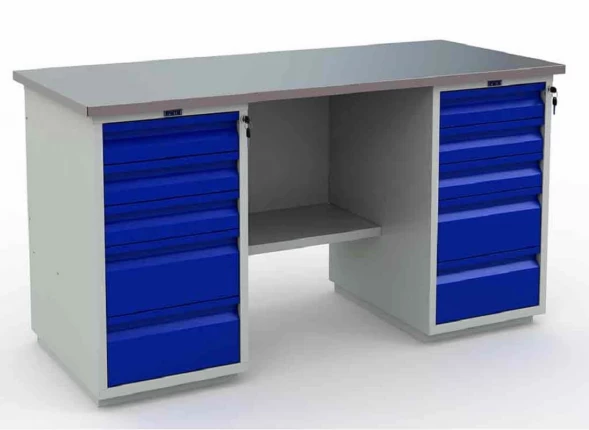 Верстак стационарный с ящиками WT160.WD5/WD5.000