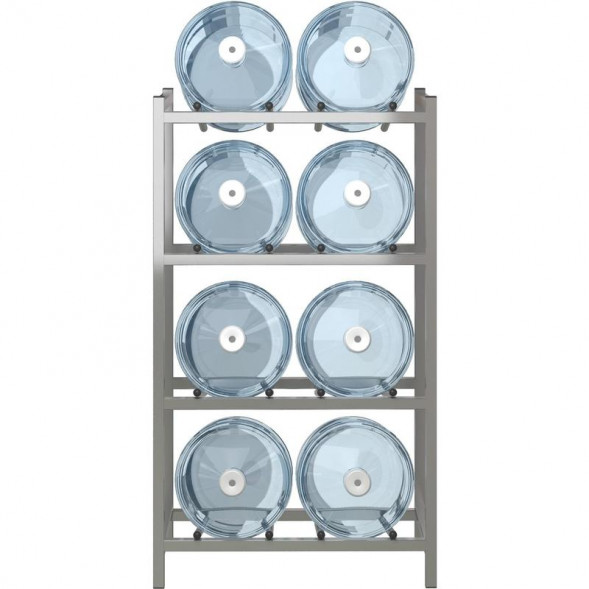 Стеллаж Бомис-8Л для 8 бутылей 19 л