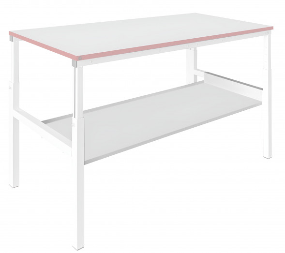 Полка металлическая ПМ-2000х500-ESD