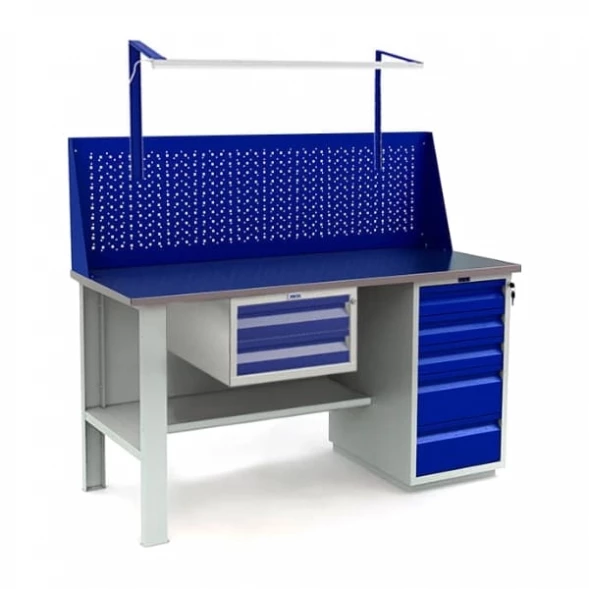 Верстак Практик в сарай для станка WT160.F1/WD5.111