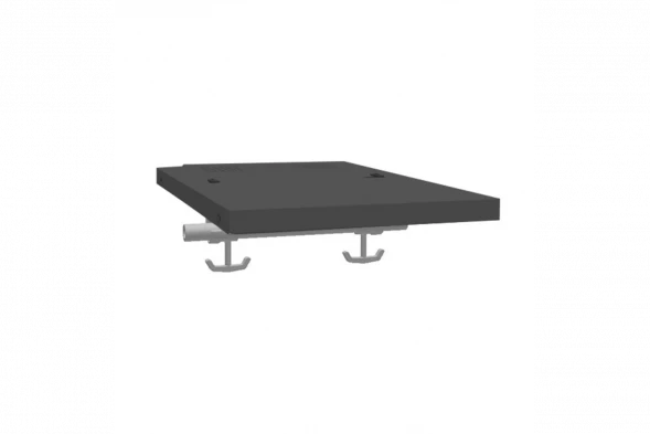 УНО-400 Полка верхняя центральная, RAL 7016 антрацитово-серый