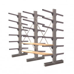 Стеллаж консольный двухсторонний КЛр 2500х3201х1700 (800) 6 ярусов