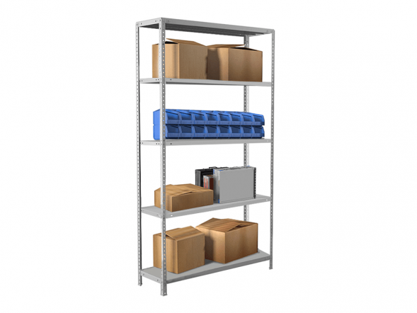 Стеллаж MS Standart 2200х1000х500 c 5 полками