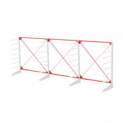 Стеллаж консольный односторонний Sortex 1920х4808х720 7 ярусов