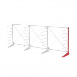 Стеллаж консольный односторонний Sortex 1920х4808х720 7 ярусов