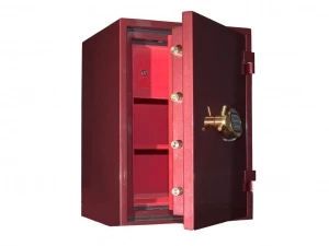 Сейф Gold Гарант Евро 67.EL (вишня)