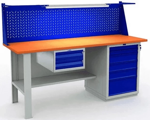 Верстак большой с экраном для сверлильного станка W200.F2/WS6.111