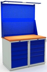 Верстак мини с освещением и ящиками W120.WS6/WS6.021