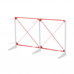 Стеллаж консольный односторонний Sortex 1920х3221х720 2 яруса