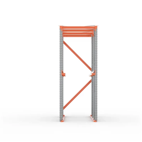 Стеллаж набивной паллетный 4000х3300х1100 (85.1.5) 1 ярус