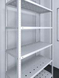 Стеллаж ТС Лайт 2500х1000х600 с 7 перфорированными полками