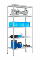 Стеллаж МС-900 1000х1000х500 мм 5 полок