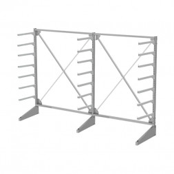 Стеллаж консольный односторонний Sortex 1920х3221х720 7 ярусов