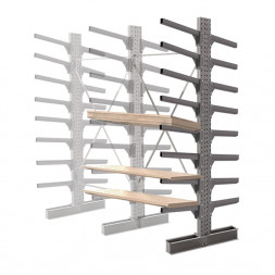 Стеллаж консольный двухсторонний КСр 2500х1696х1600 8 ярусов ДС