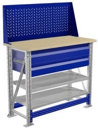 Верстак мини с перфопанелью для станка M100.MF1/MF1.212