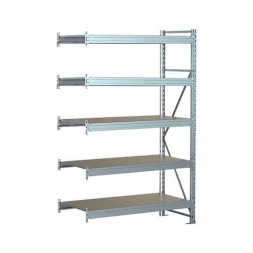 Стеллаж SGR-V 2000х2100х600 5 ярусов (рамы, балки, настил - цинк) ДС