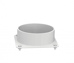 УНО Патрубок 100, RAL 7038 агатовый серый