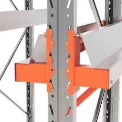 Стеллаж набивной паллетный 4000х5000х1000 (85.1.5) 1 ярус