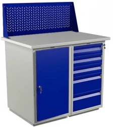 Верстак Практик с ящиками в сарай WT100.WD1/WD5.010