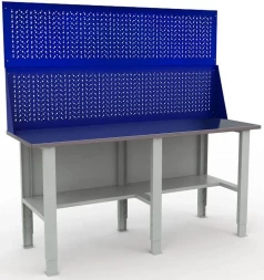 Верстак Практик металлический W200.F2/F2/F2.020.W 2000 мм