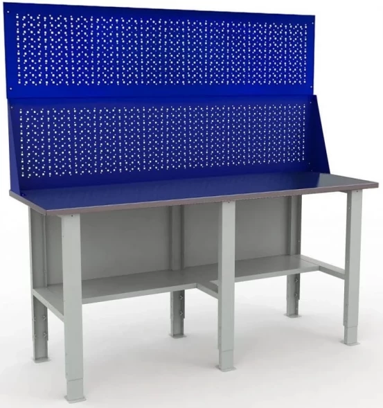 Верстак Практик металлический W200.F2/F2/F2.020.W 2000 мм