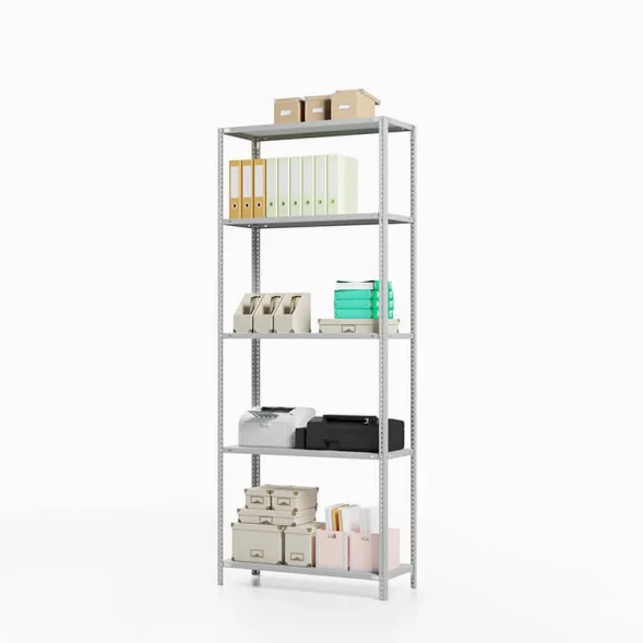 Стеллаж ТС-Лайт 1800х700х600 с 5 сплошными полками