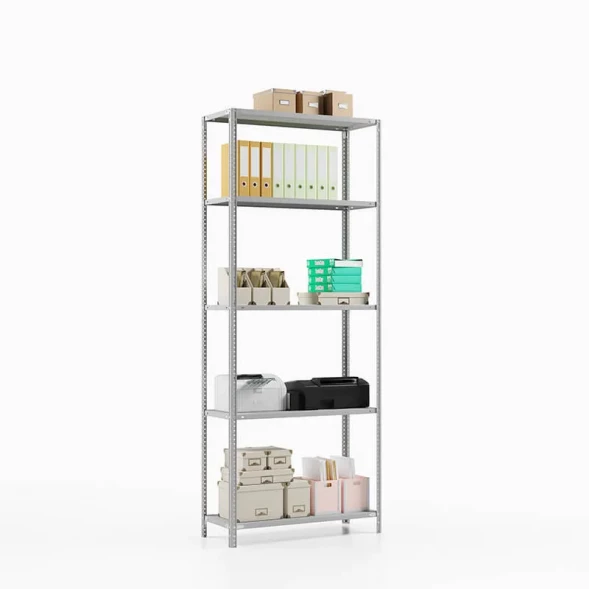 Стеллаж ТС-Лайт 1800х700х600 с 5 сплошными полками