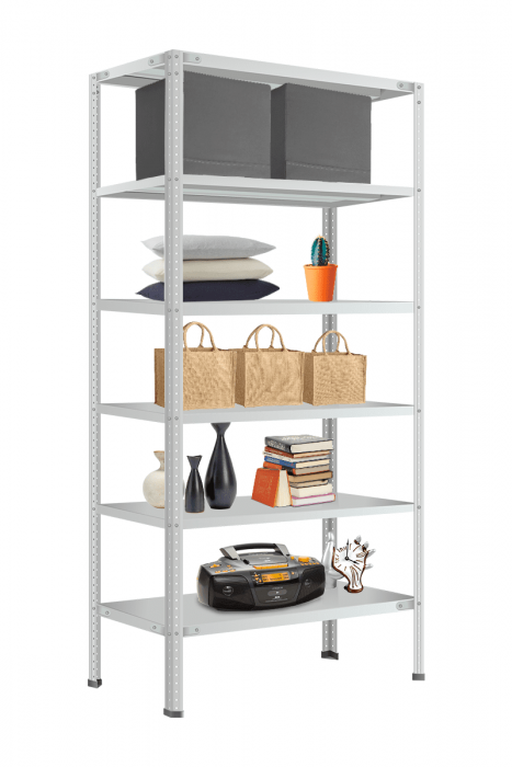 Стеллаж Титан МС-500 1200х1000х400 мм 6 полок