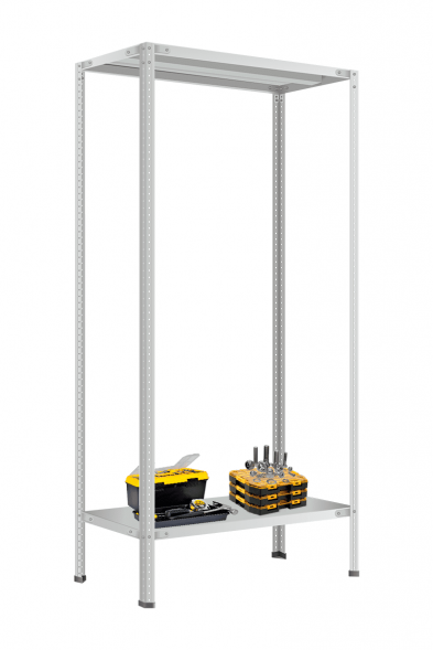 Стеллаж Титан МС-750 1800х1000х400 мм 2 полки