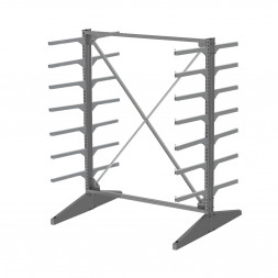 Стеллаж консольный двухсторонний Sortex 1920х1634х1280 7 ярусов