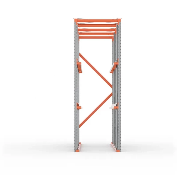 Стеллаж набивной паллетный 4500х4200х1050 (85.1.5) 2 яруса