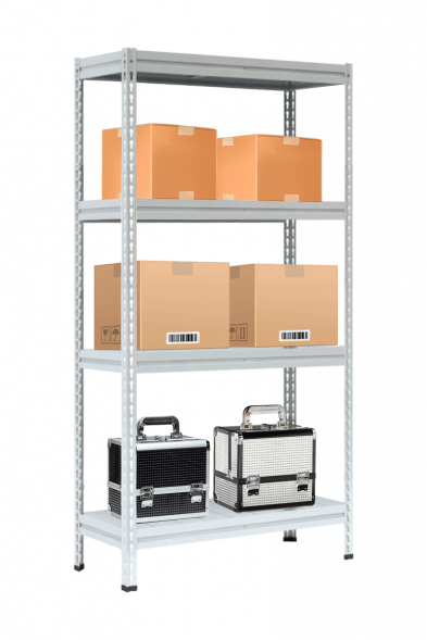 Стеллаж МС-Т 3000х1856х784 мм 4 яруса настил металл