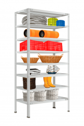 Стеллаж СТФЛ 1800х1000х300 мм 8 полок