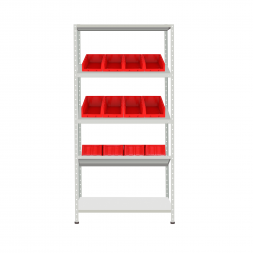 Стеллаж СТ-012 ESD 2000х1000х500 с 3 наклонными полками