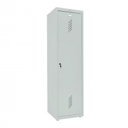 Шкаф металлический хозяйственный светло-серый