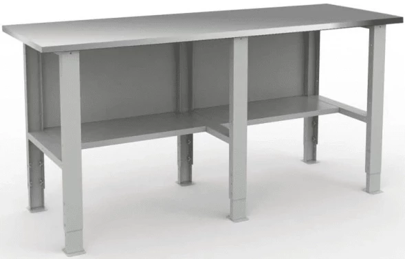 Верстак Практик с освещением усиленный W200.F2/F2/F2.000.W